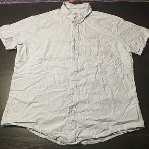 urban pipeline Light Blue Short Sleeve Button-Down Shirt